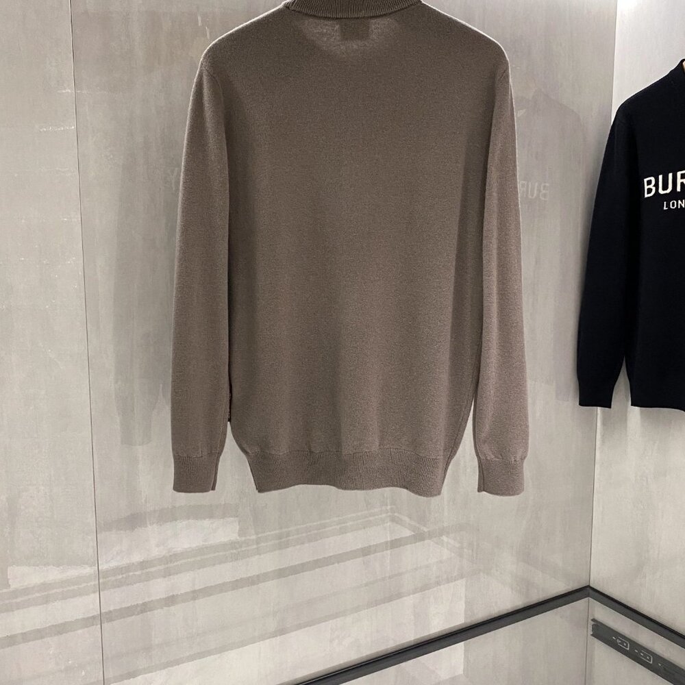 Burberry Brown Classical Pattern Sweaters - image 4